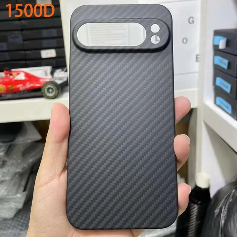 Étui en fibre d'aramide en tissu de carbone véritable pour Google Pixel10 Pixel 10 Pro XL, coque ultra fine et légère, produits haut de gamme
