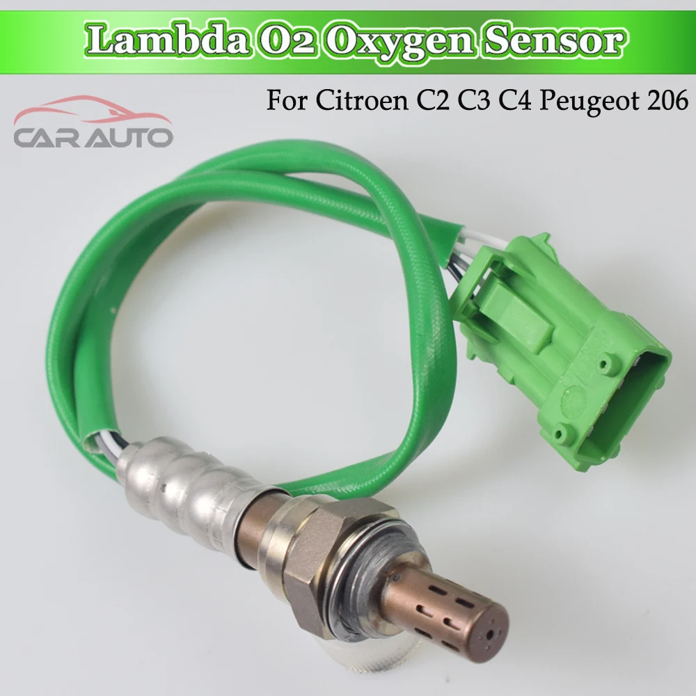 

NEW 9657632980 O2 Oxygen Lambda Sensor For PEUGEOT 206 PARTNER 1.4 For Citroen C3 Pluriel NEMO 1.1 1.4 NO# 1618R0 96 576 329 80