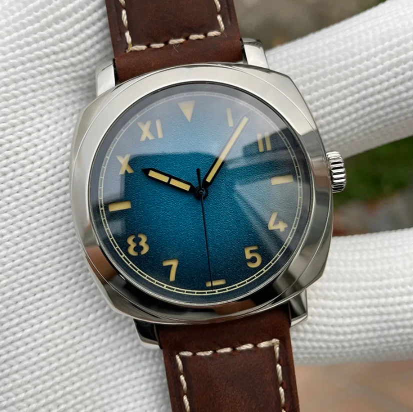 STEELDIVE Men Automatic Watch Aviator 42mm Mechanical Wristwatch Diver 20Bar Waterproof C3 Luminous Sapphire Mirror NH35 Sport
