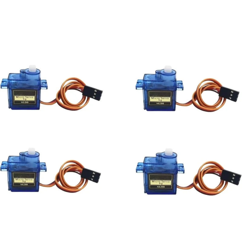 1/4pcs SG90 Servo motor micro 9g 180 360 degree mount SG90 kit without metal gear pro RC Car Toy Airplane Arduino UNO DIY