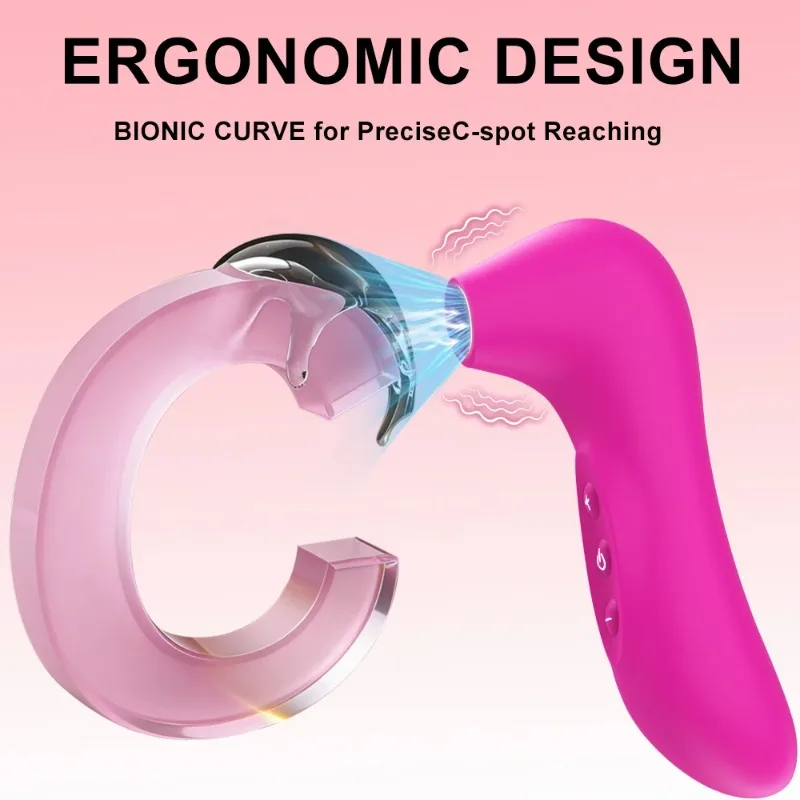 Powerful Clit Sucker VibratorSucking Blowjob Clitoris Stimulator Nipple Vagina Pussy Pump Etotic Sex Toys for Women Masturbator view 5