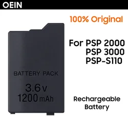 3.6V 1200mAh For SONY Rechargeable Lithium Battery For PSP2000 PSP3000 PSP 1000 2000 3000 PSP-S110 PlayStation Portable Gamepad