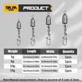 4pcs 5g 8g 10g 15g