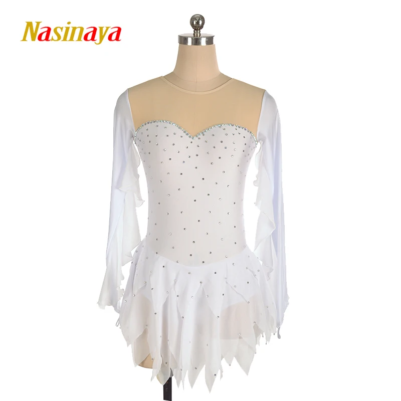 Children's Women's Rhythmic Gymnastics Dance Performance Dress Butterfly Sleeve Clothing Figure Skating Competition Dress