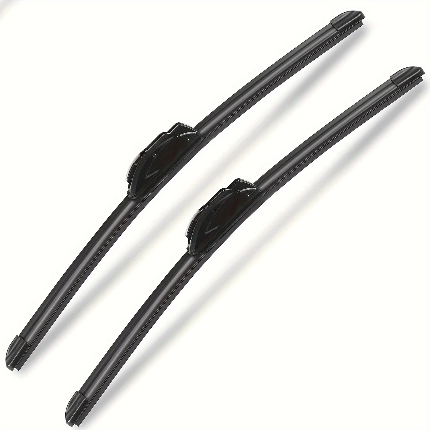 Set Of 2 Premium All-Seasons Durable Stable And Quiet Windshield Wiper Blades, High Quality Wiper, Universal Boneless Wiper