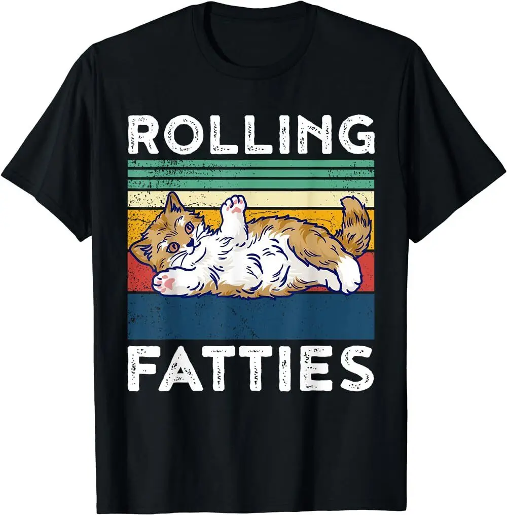 BEST TO BUY Funny Rolling Fatties CaT T Shirt Lover