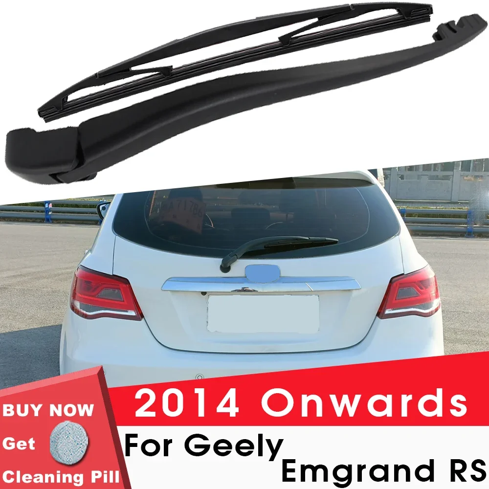 BEMOST Car Rear Windshield Wiper Arm Blades Brushes For Geely Emgrand RS 2014 Onwards Back Windscreen Auto Styling Accessories