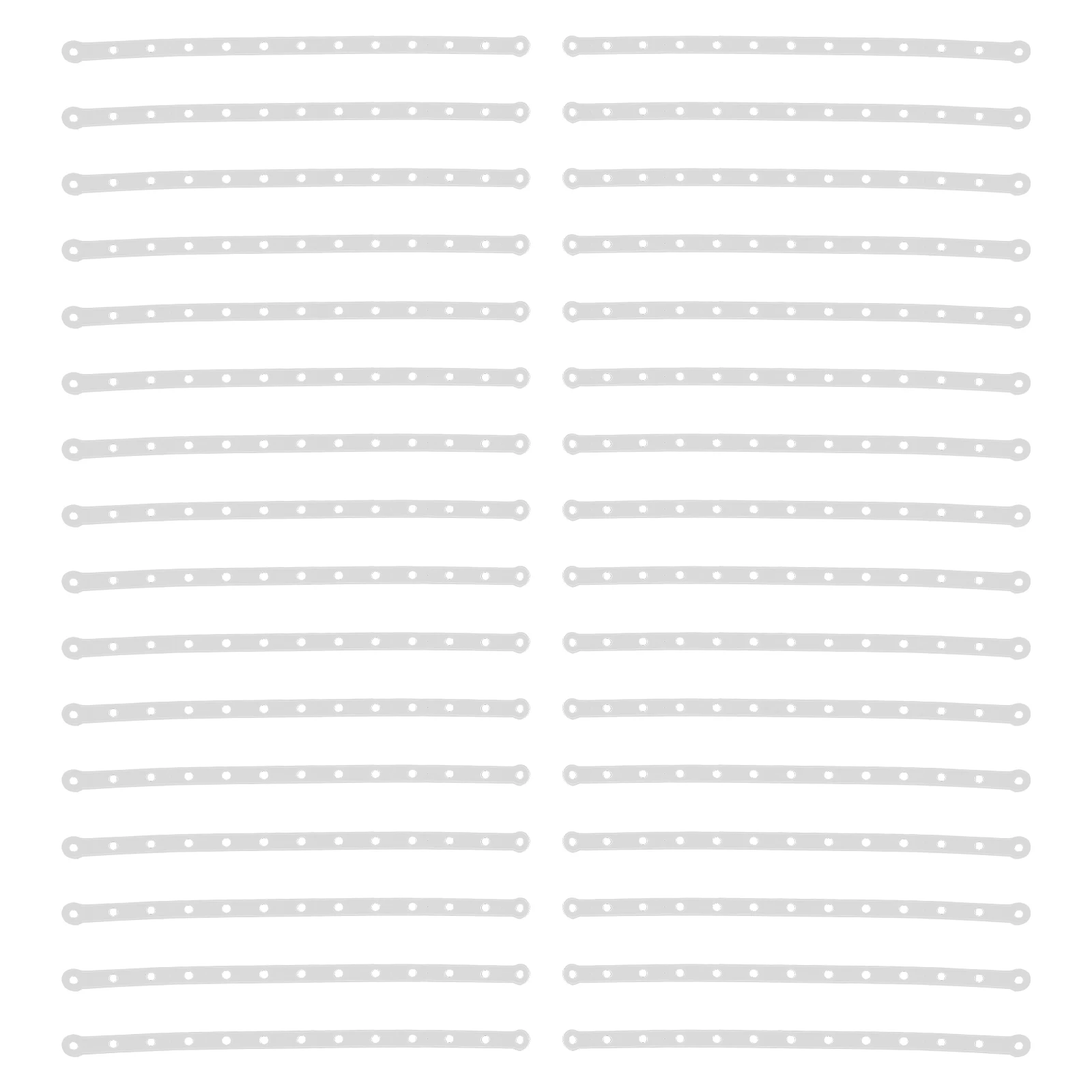 

40Pcs Hanger Connector Strips Plastic Closet Organizers for Shirts Pants Quick Install No Tools Needed Wardrobe Space Saver