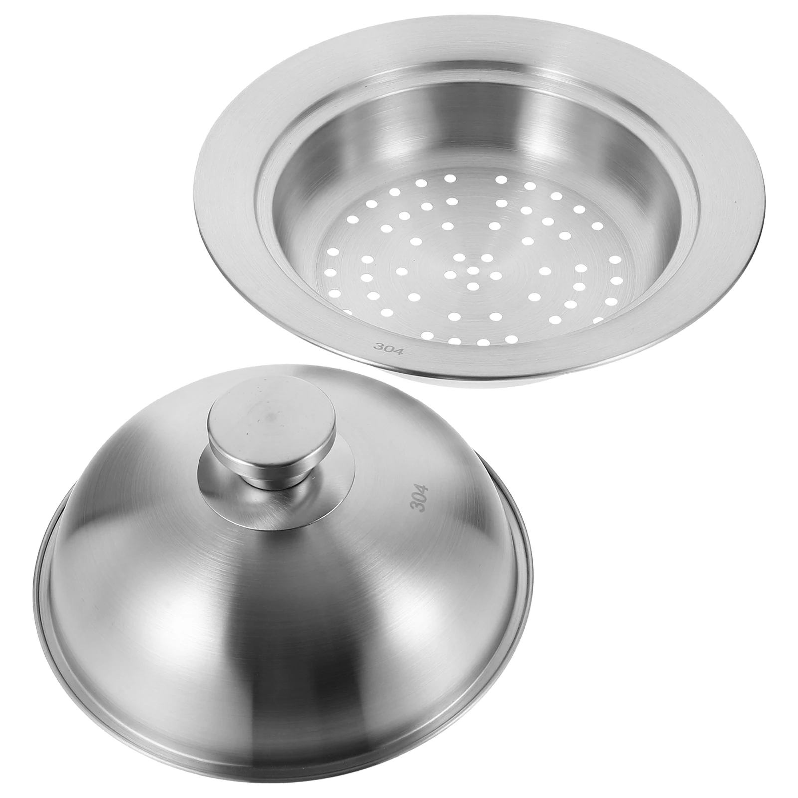 

Stainless Steel Steamer 304 Grade Thickened Food Tray for Home Kitchen Multi Functional Vegetable Cooker