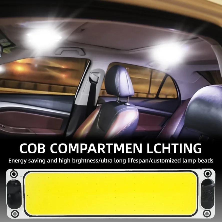 2~1PCS Ultra-bright LED Light Source with Switch Chip Reading Night Light 12-90V Interior Light Ceiling Lamp Car Camper Boat image 5
