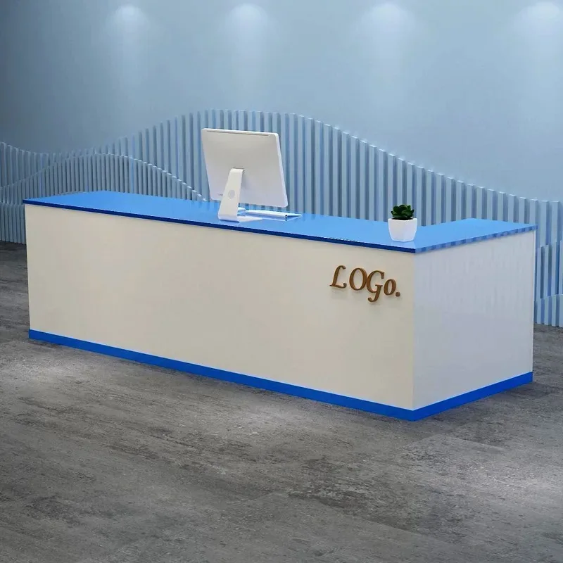 

Luxury Decorations Reception Desks Modern Counter Beauty Simple Shop Universal Reception Desk Beauty Mostrador Unique Furniture