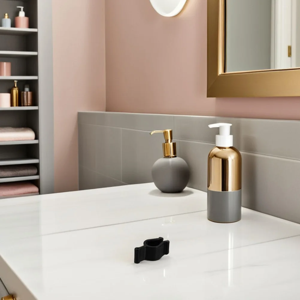 

50Pcs Travel Pump Lock Clips Leakproof Dispenser Clamps Universal Fit for Shampoo Lotion Bottles Portable Reusable