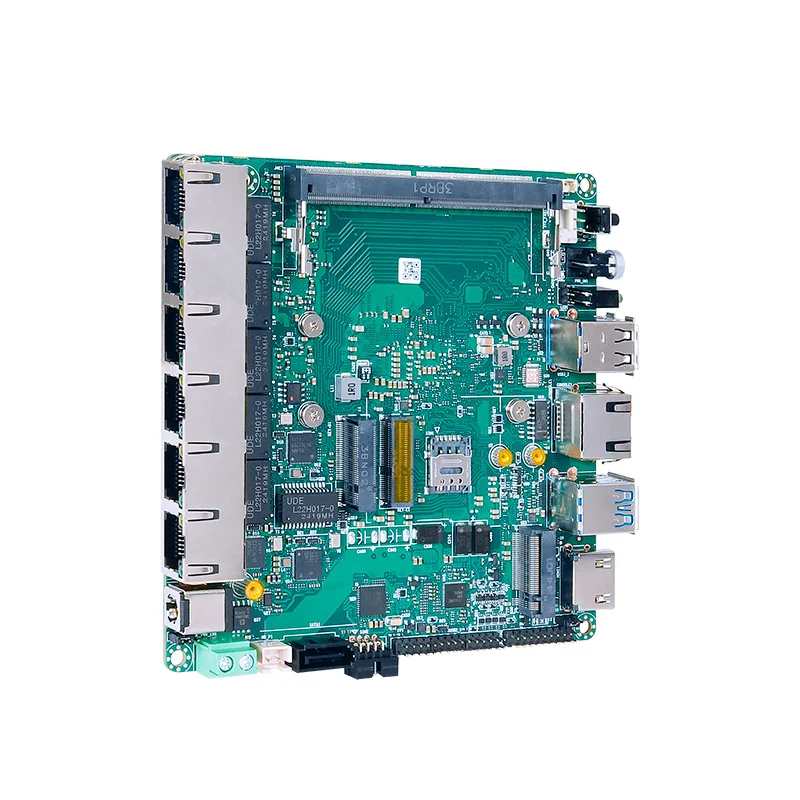 

Motherboard Intel 12th Gen Industrial Mini PC Mainboard POE TPM2.0 Linux Alder Lake N100 N300 DDR5 Firewall Nano ITX Motherboard
