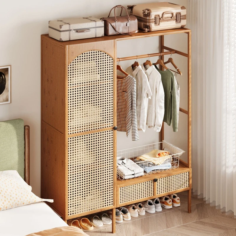 

Coat rack Home bedroom Multifunctional vertical storage rack Clothing storage Hanger
