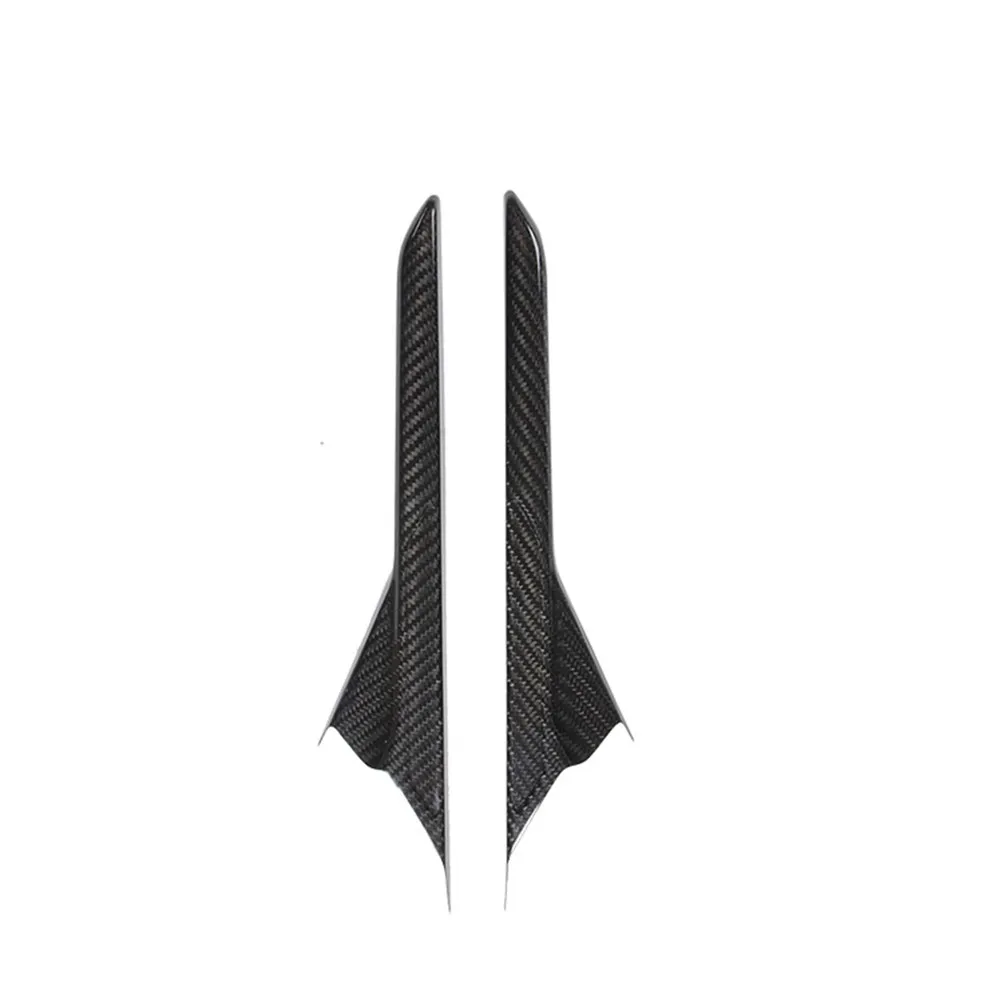 For BMW F90 18-2022 Real Carbon Fiber Body Kit Fender Air Vent Flow Emblem Cover Interior Accessories