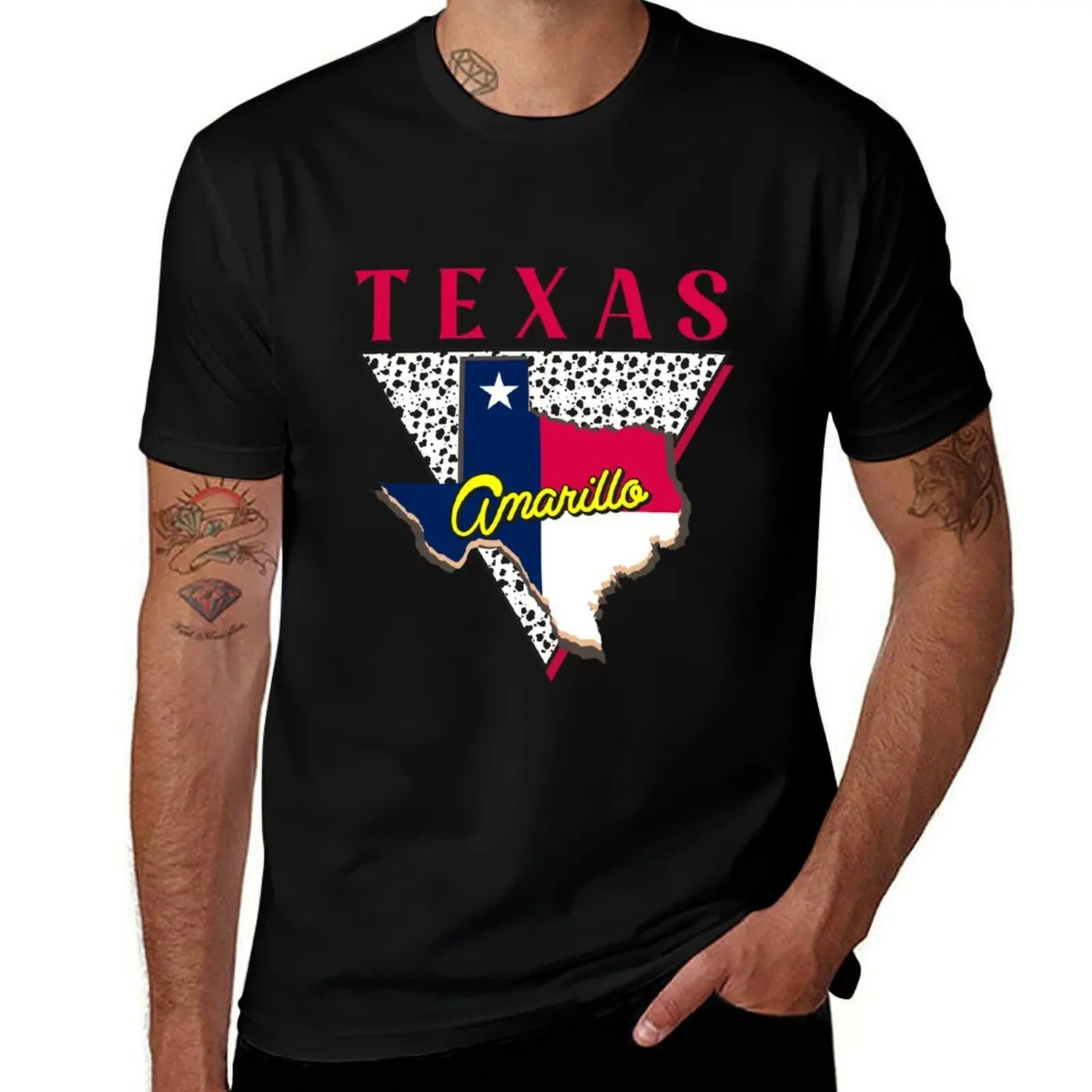 Amarillo Texas Shirt,Texas state Shirt ,Amarillo city TX ,Amarillo Lover Shirt,Texas home retro Gift,Texas Leopard Shirt T-Shirt
