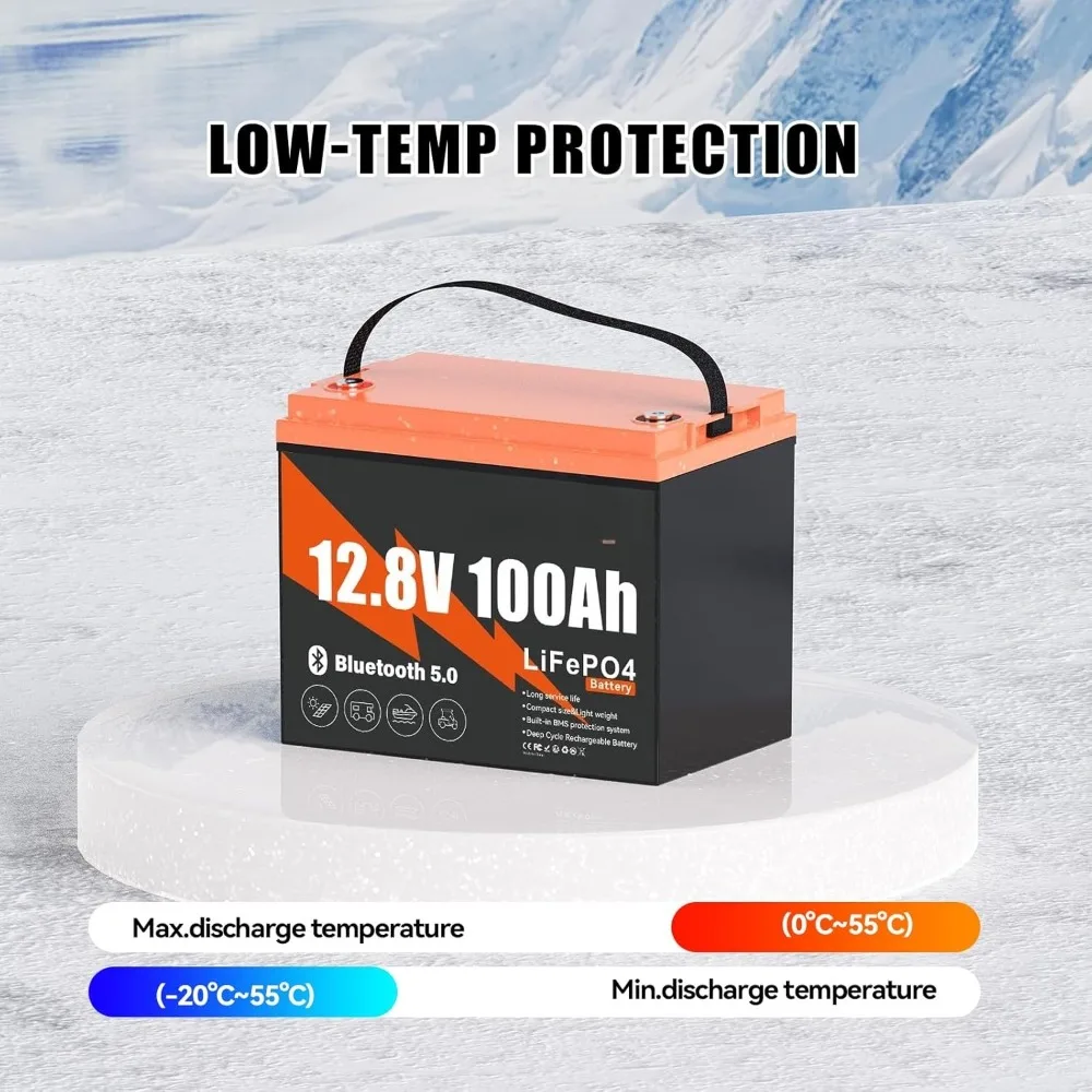 Bluetooth 12V 100Ah…