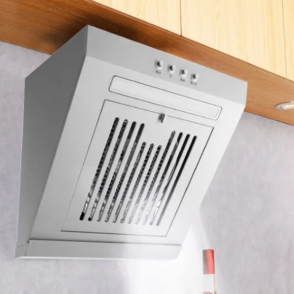 600 Wide Side Suction Stainless Steel Range Hood for Hotel Household Use Wall-Mounted High Speed Motor Small Size Apartment