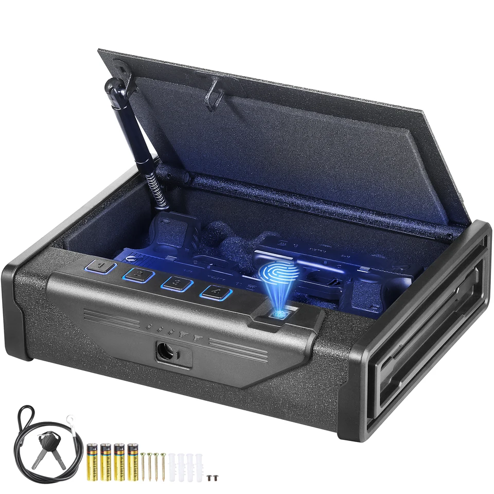 Advanced Biometric Gun Safe with Quick Access Features