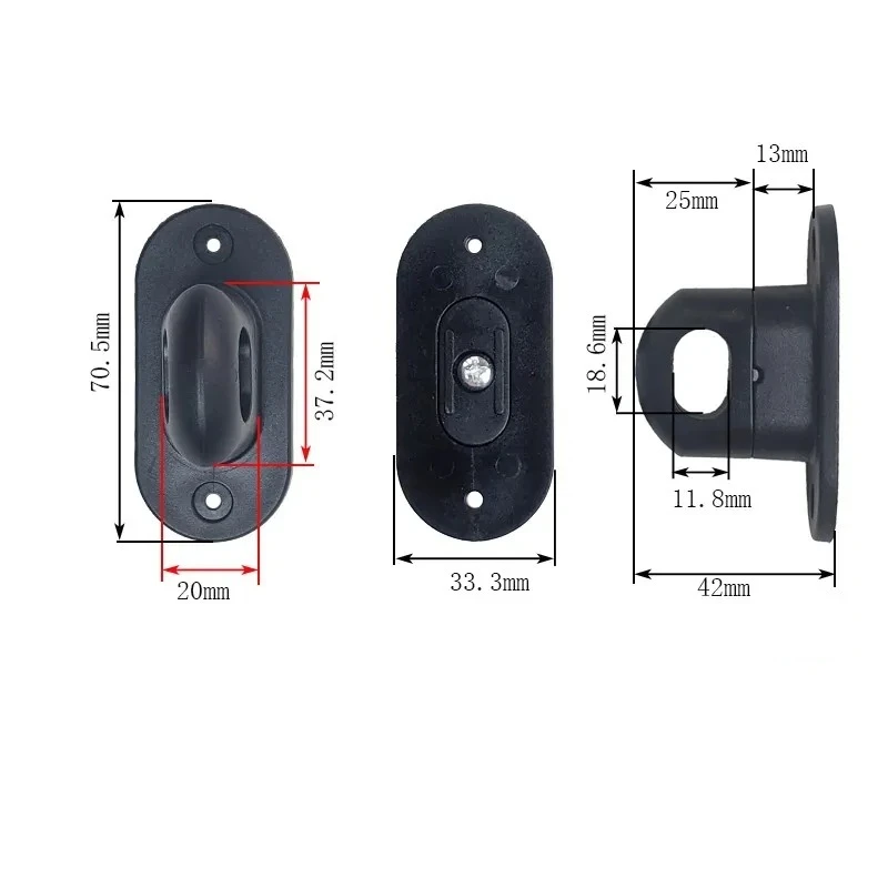 for Luggage Car Rotary Twist Lock Spring Rotary Buckle Special Plastic Button