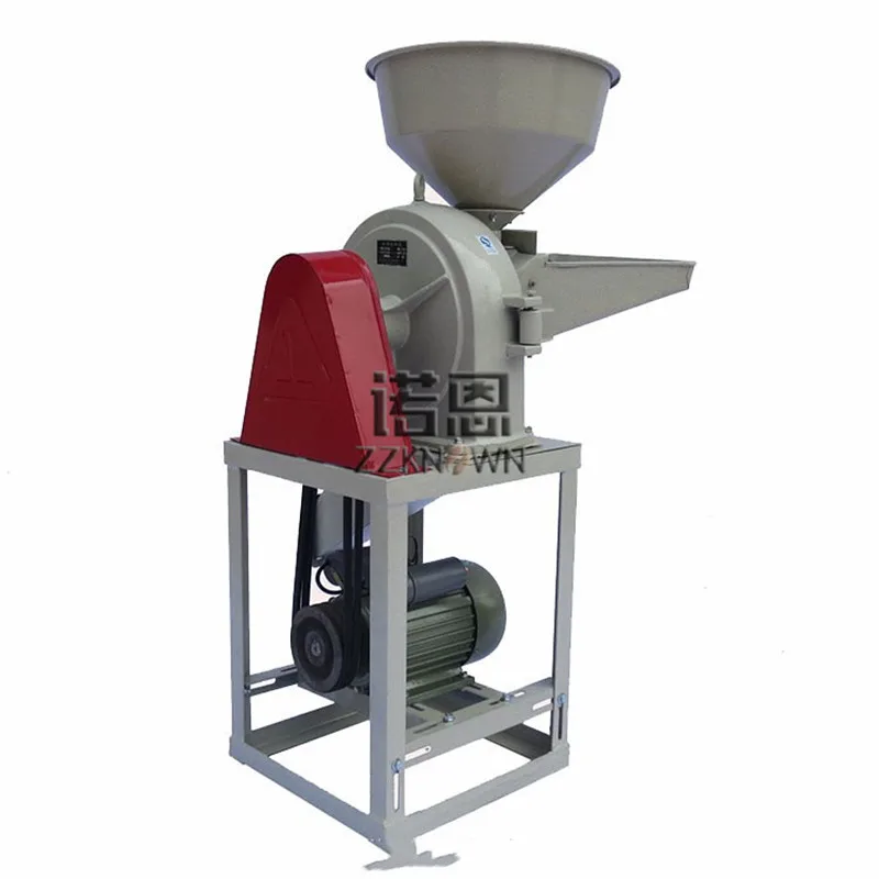 Мельница для измельчения зернового порошка, листьев, какао-бобов, измельчитель горькой тыквы, сельскохозяйственная рисовая мельница для измельчения