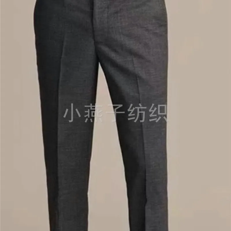 100%% Wool suit fabric Solid color business men's dress cloth