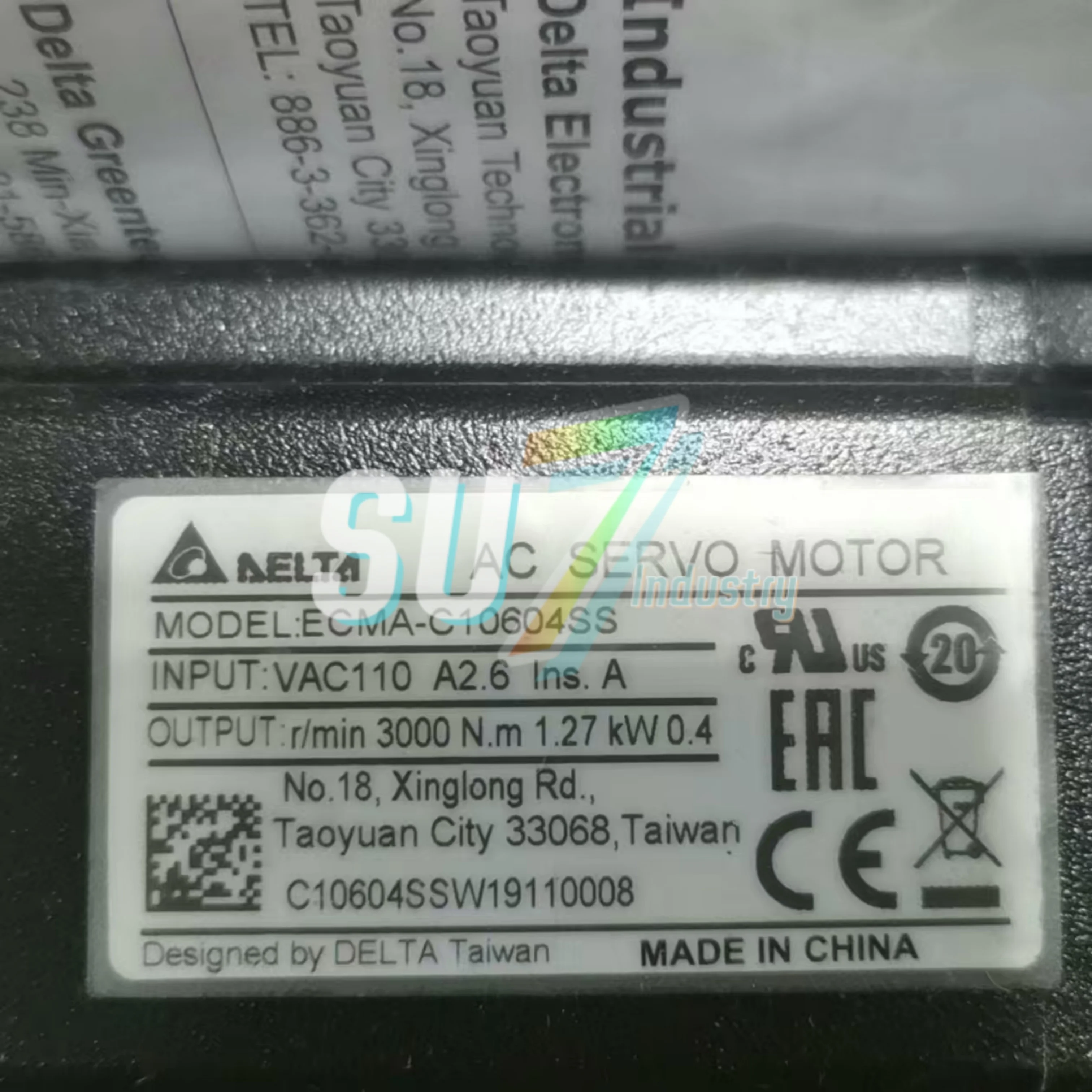 محرك سيرفو ECMA-C10604SS أصلي جديد