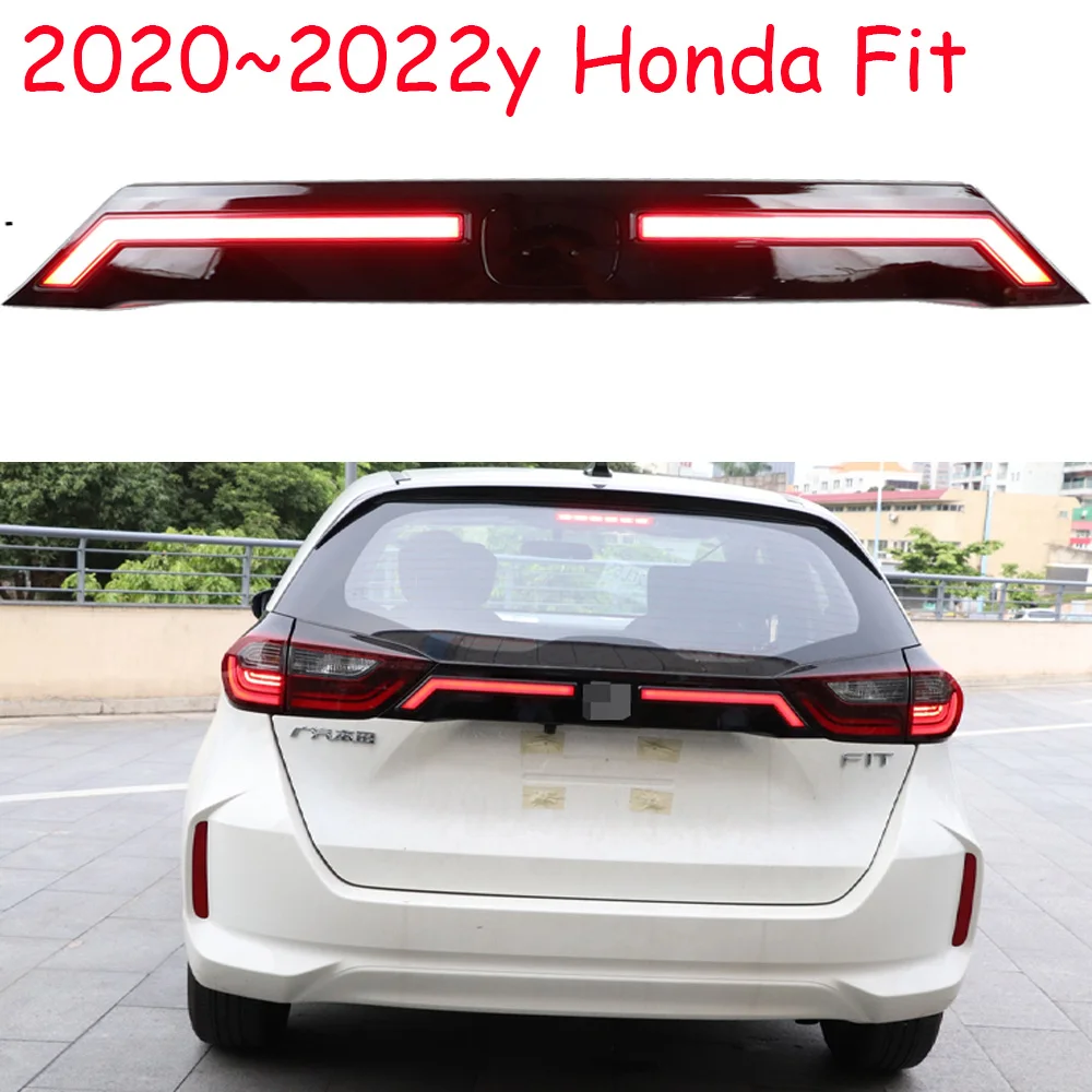 Dynamic car bumper Jazz tail light for Honda Fit taillight LED 2020~2022y car accessories Taillamp for honda fit rear light fog