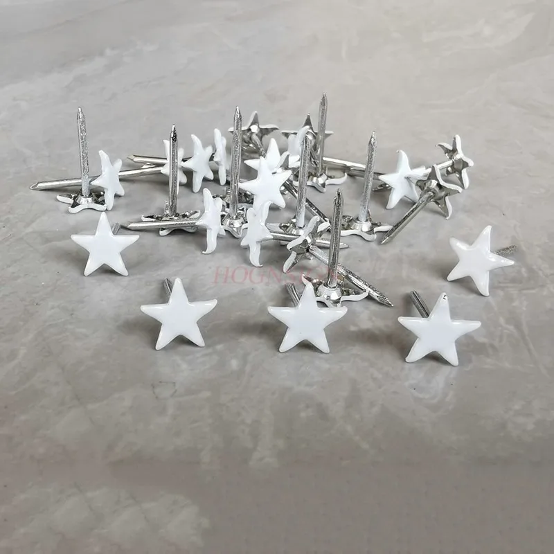 100pcs Star shaped push pin, soft package, bubble nail, handmade decorative nail, pentagram creative