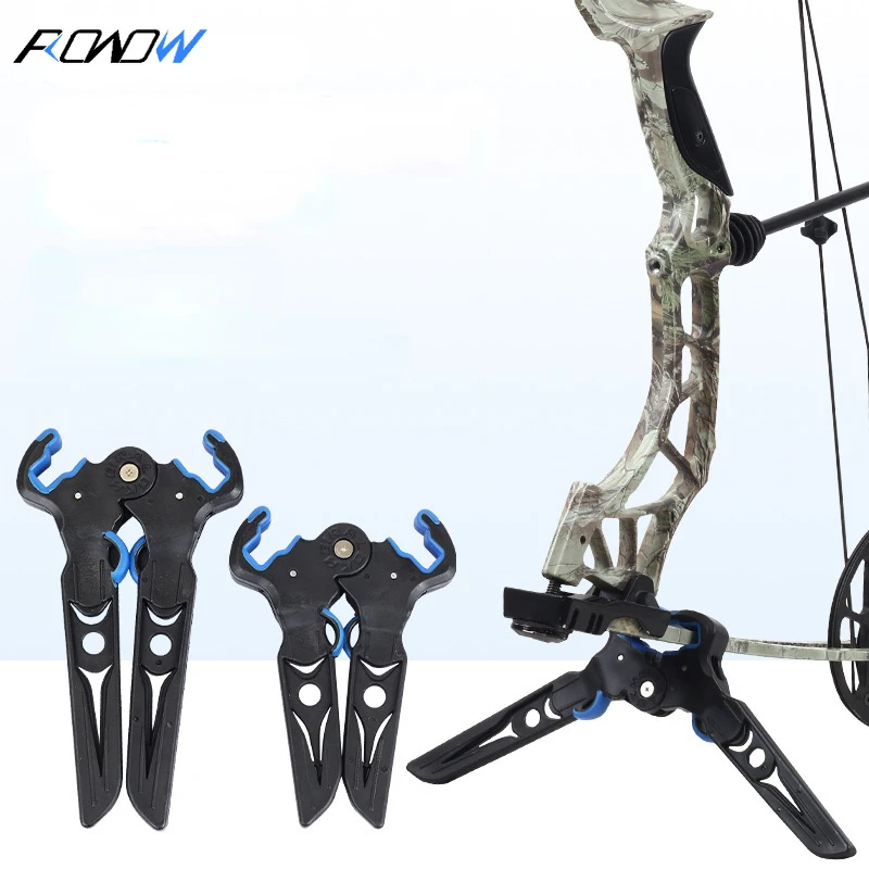 ROWOW Rubber Figure-eight Bow Frame Foldable Bow Frame Composite Pulley Dual-purpose Bow Outdoor Archery Sports Equipment