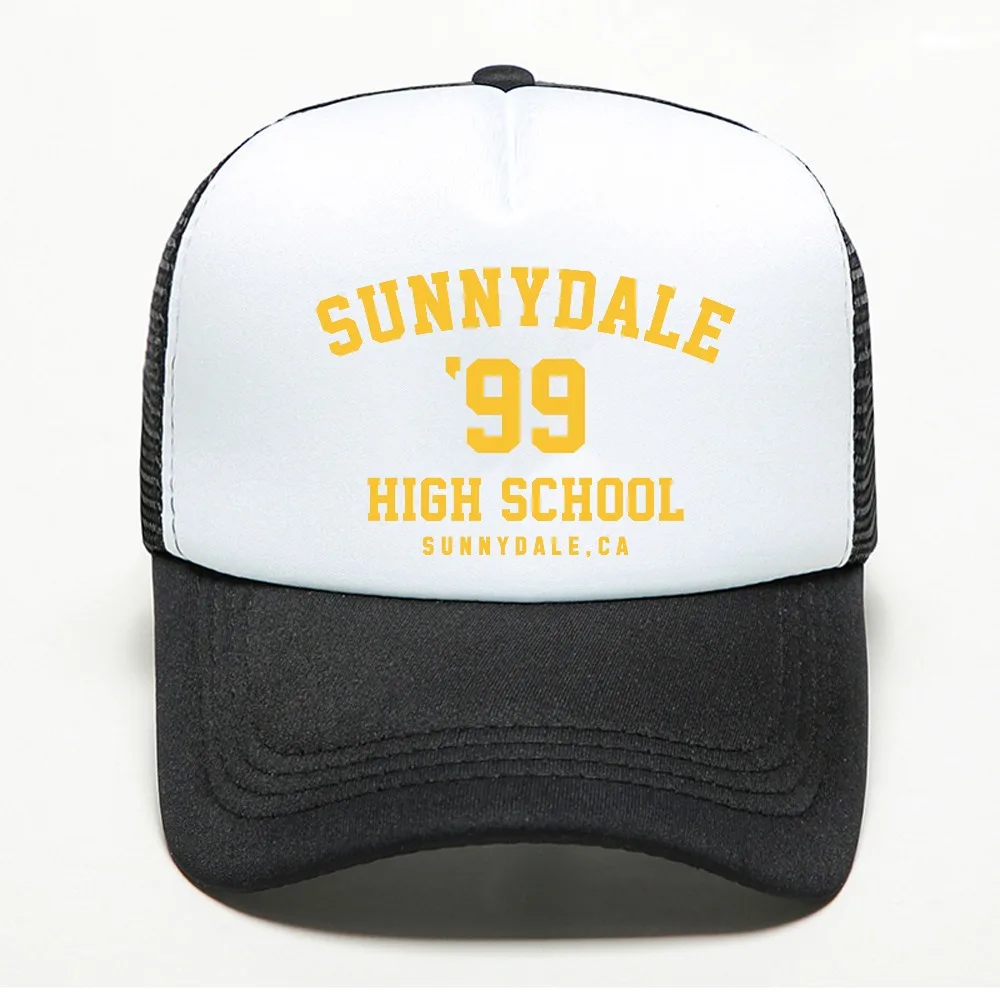 Sunnydale 99 High School Student Unisex hat Sunnydale Summer Fashion Graphic baseball cap Adjustable mesh breathable hats
