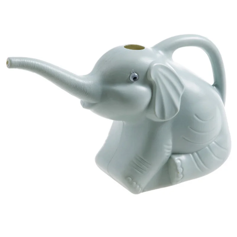 2L Elephant Nose Plastic Sprinkler Watering Can Household Green Plants Pot Plant Watering Can