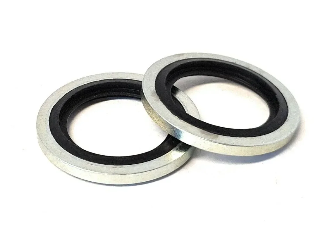 20pcs Bonded Seal Washers Hydraulic Oil Petrol Sealing Washers Zinc Plating Ring Gasket M6 M8 M10 M12 M14 M16 M18 M20 M22 M30