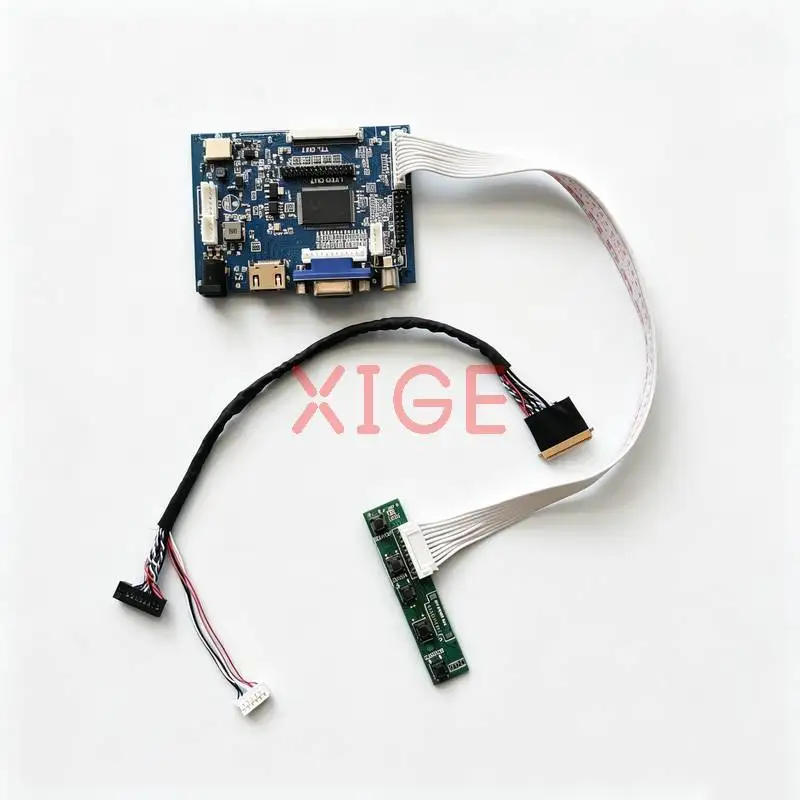 

Drive Board Fit LTN156AT30 LTN156AT29 LTN156AT35 LTN156AT32 40-Pin LVDS 1366*768 1366x768 Laptop Display Screen HDMI+VGA+AV Kit