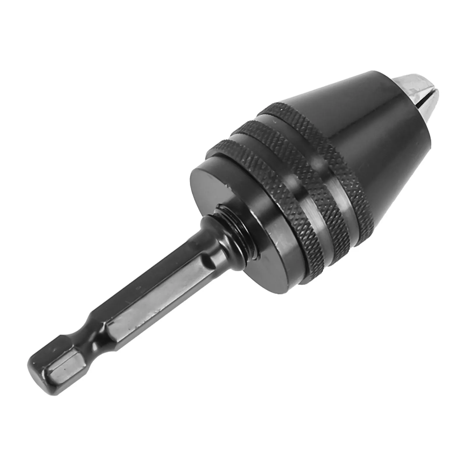 1/4 In Hexagonal Shank Electric Grinder Drill Chuck Quick Change Keyless Drill Bit Chuck Converter Mini Chucks Fixture Adapter