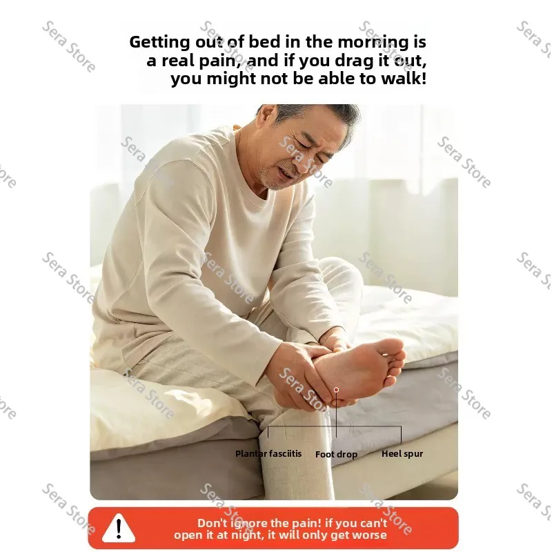 Plantar Fasciitis Tensile Plate Night Splint Fixing Belt Orthotics Plantar Achilles Tendinitis Stretching Belt Fixing Device