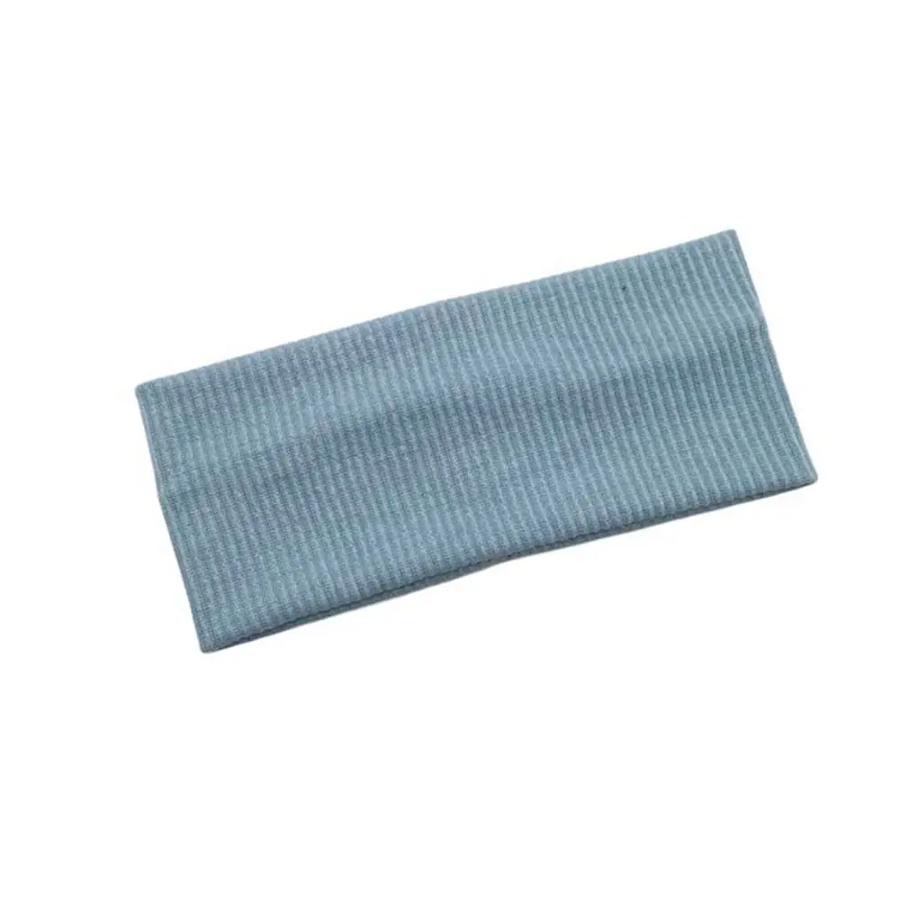 

Wash Hair Bands Solid Color Sweatband Running Sports Female Hairbands Elastic Hair Bands Korean Style Headwear Knitted Headband