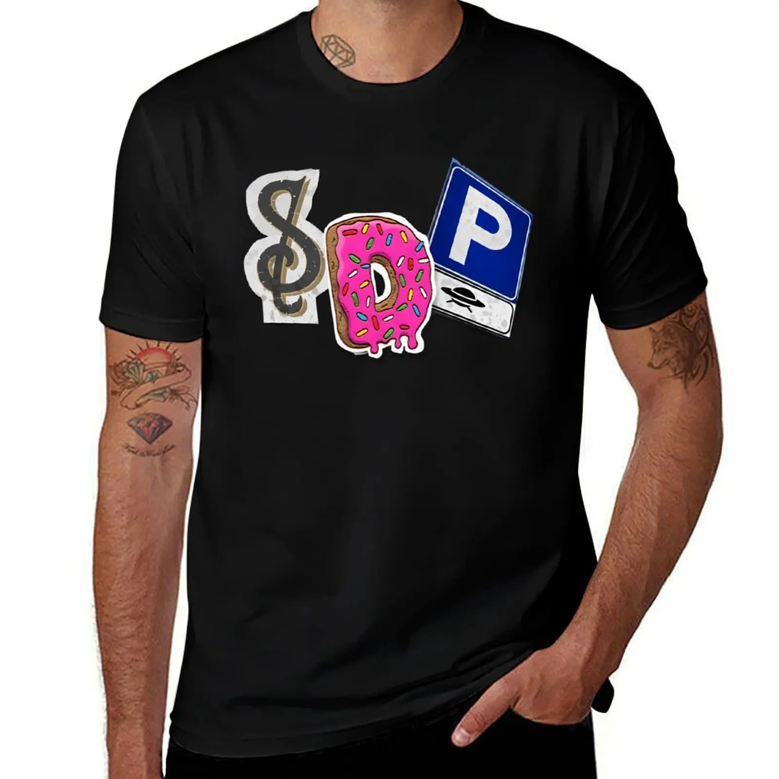 

man black Sdp Band T-Shirt for package plain for shirt for t anime t shirts t-shirt cotton man man