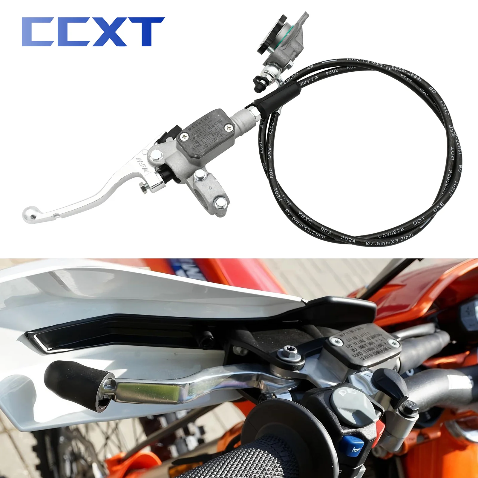 

Motorcycle Hydraulic Master Cylinder Clutch Lever Assembly Oil Hose Pipe For KTM SX SXF XC XCF EXC EXCF For TC TX TE FC FX FE