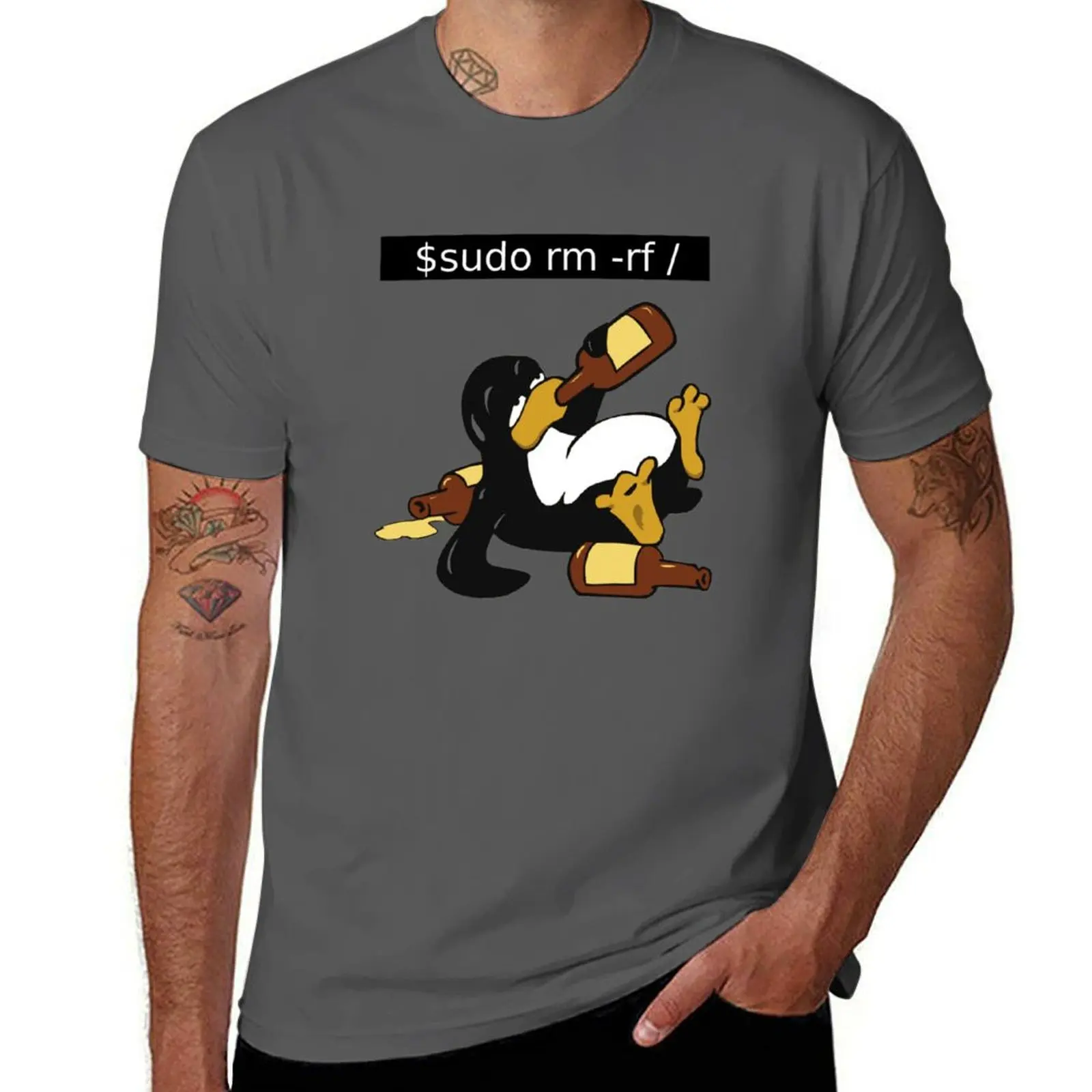 

Funny Linux Command - Funny Linux shirts Linux Tux t-shirt T-Shirt T-Shirt Streetwear Print Tee Shirt