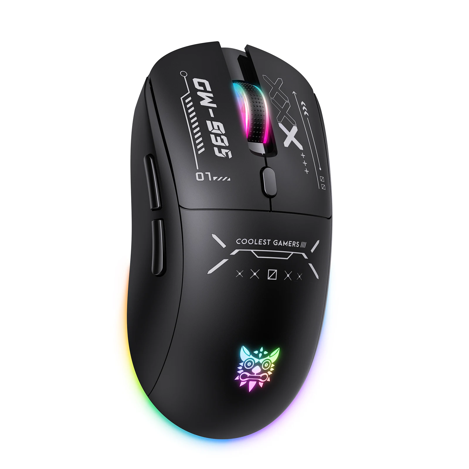 

ONIKUMA CW935 Gaming Mouse Wireless 1K Hz RGB Low Weight Suitable for games,LOL DPI Adjustable Supports Up to 12800DPI