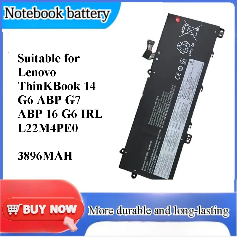 [NEW] for Lenovo ThinkBook 14 G6 ABP G7 ABP 16 G6 IRL L22M4PE0 Battery