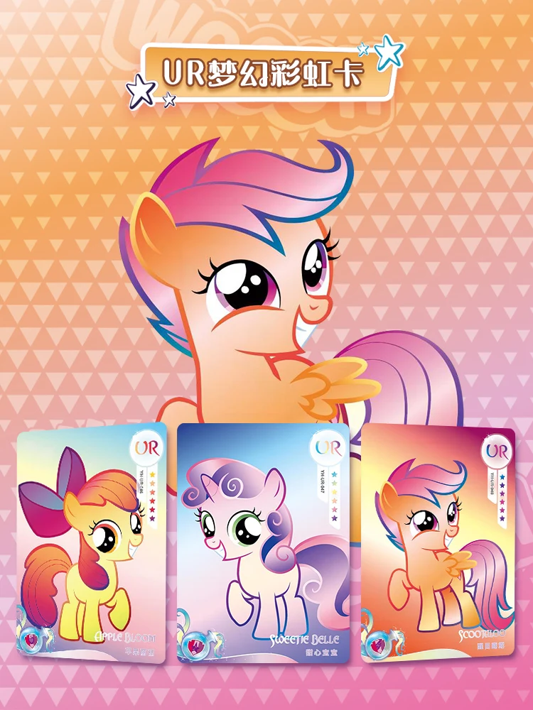 Kayou My Little Pony Quying Card Vriendschap Is Magisch Meisje Speelgoed Echte Perifere Kaarten Tas Collectie Kaarten Vakantie Speelgoedgeschenken