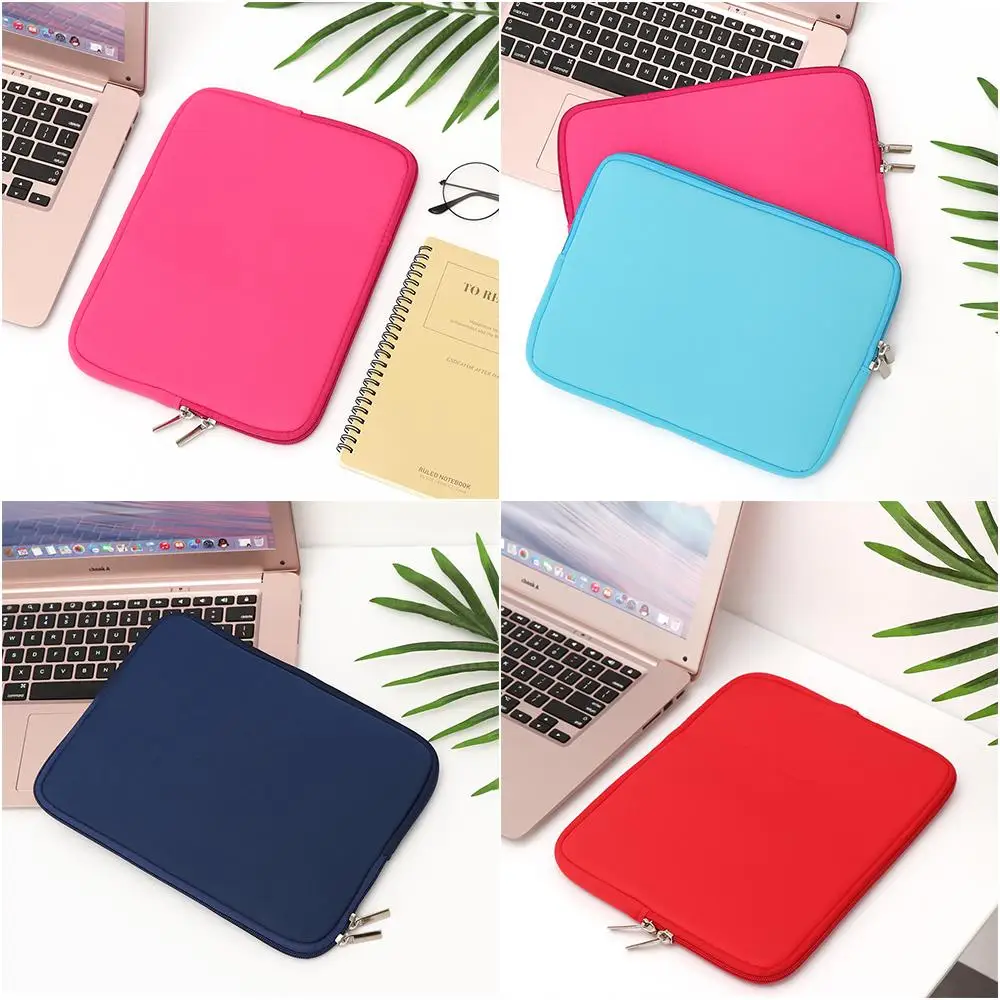 

Quality Universal Colorful Soft Tablet Bag Sleeve Case Protective Pouch Cover For Apple iPad Samsung Galaxy Tab Huawei MediaPad