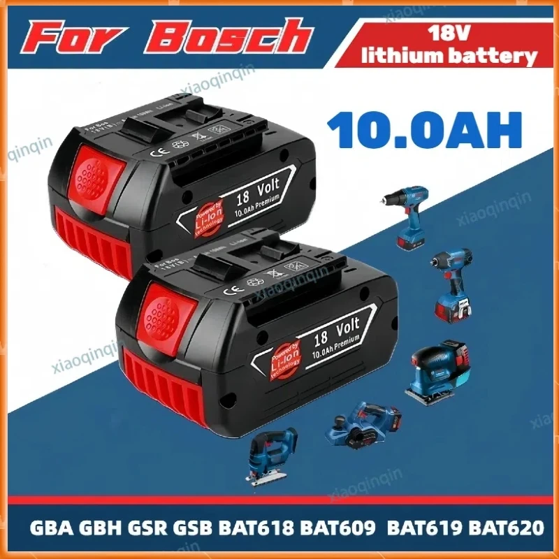 

For Bosch 18V Professional Electric Rechargeable tool battery Original18V 10.0Ah BAT609 BAT609G BAT618G BAT614 Lithium Battery