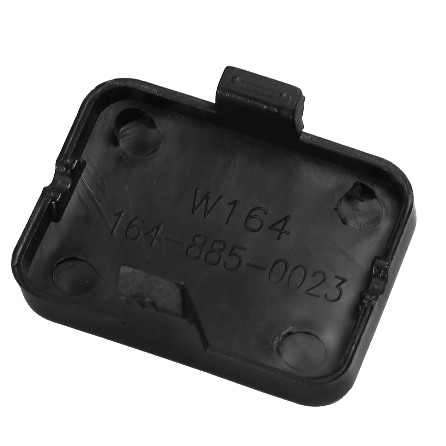 1 Uds. Tapa de cubierta de gancho de ojo de remolque de parachoques delantero negro para mercedes-benz W164 ML320 X164 GL320 2005-2014 1648850023