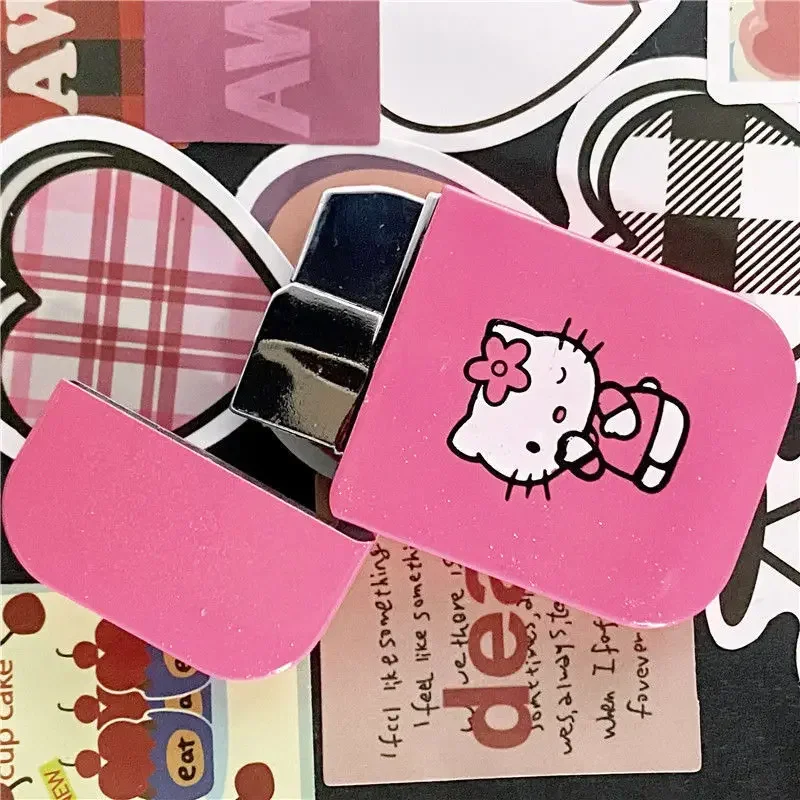 HelloKitty-encendedor de dibujos animados a prueba de viento para el hogar, ultrafino encendedor de cigarrillos de alta gama, barra KTV KT cat,