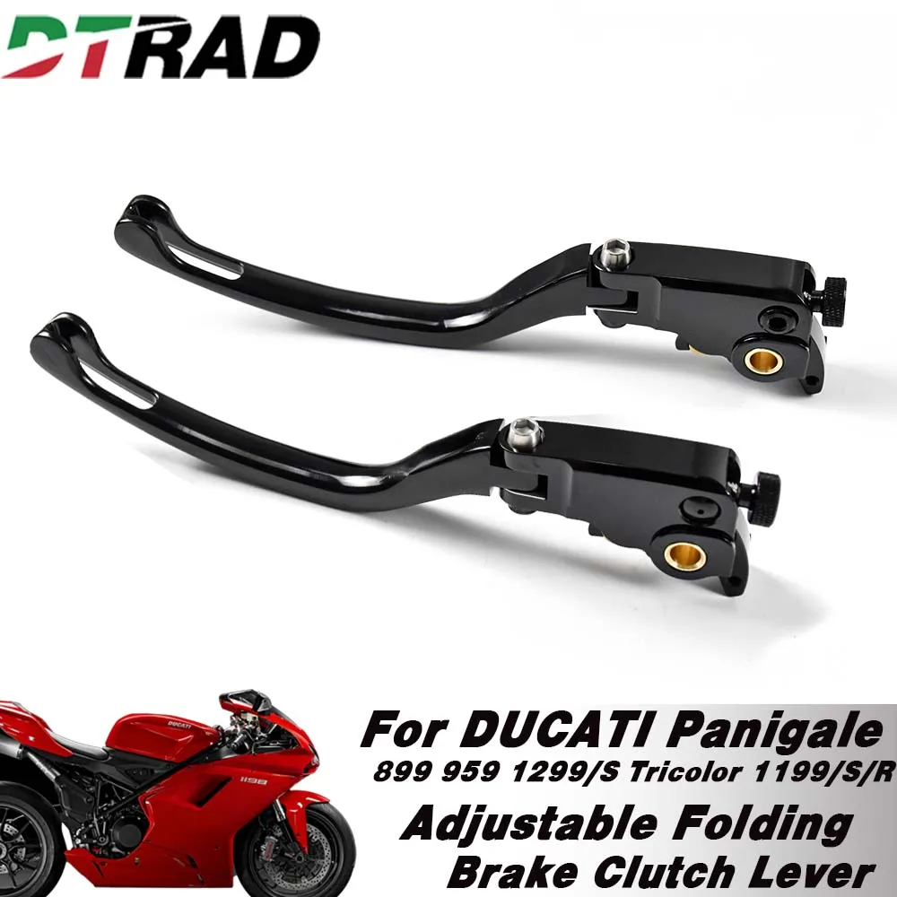 Motorcycle Adjustable Brake Clutch Lever For DUCATI 899 959 1199 Panigale/S /Tricolor 1299 Panigale /S/R Handles Accessories