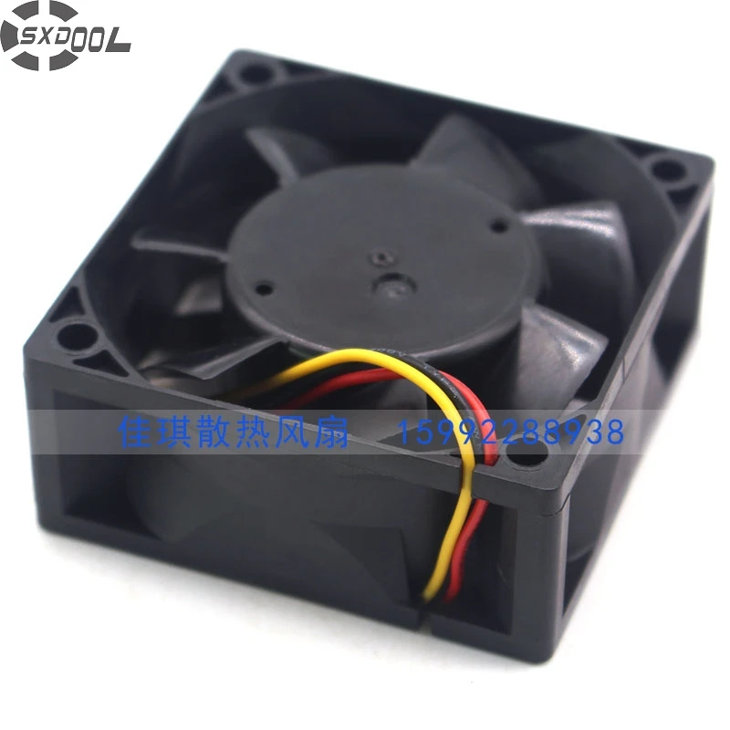 

SXDOOL MR-J3 CB0500H01 MMF-06F24ES-RP3 6025 DC24V 0.10A 3wire Server Inverter Cooling Fan