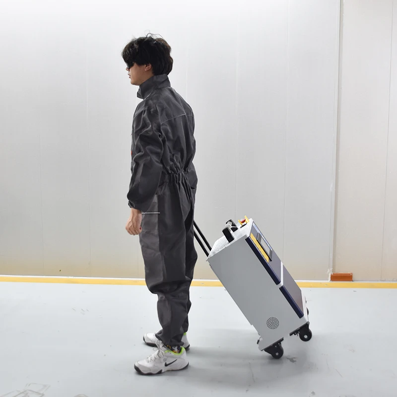 High Quality Pulse Laser Cleaning Machine 100W-1000W Rust Removal for Glass Plastic & Rubber for Home Use Restaurant Industries